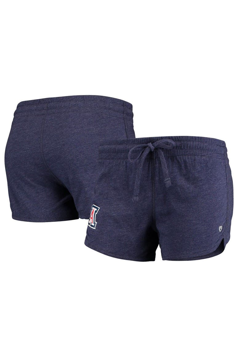 Women's Colosseum Heathered Navy Arizona Wildcats Simone Lounge Shorts, Main, color, Heather Navy