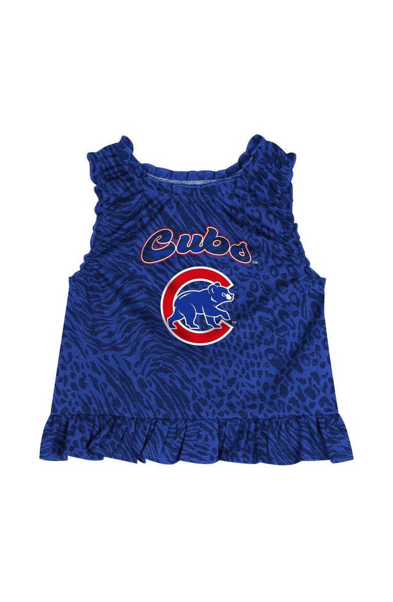 Outerstuff Toddler  Royal Chicago Cubs Playground Dress, Alternate, color, Royal