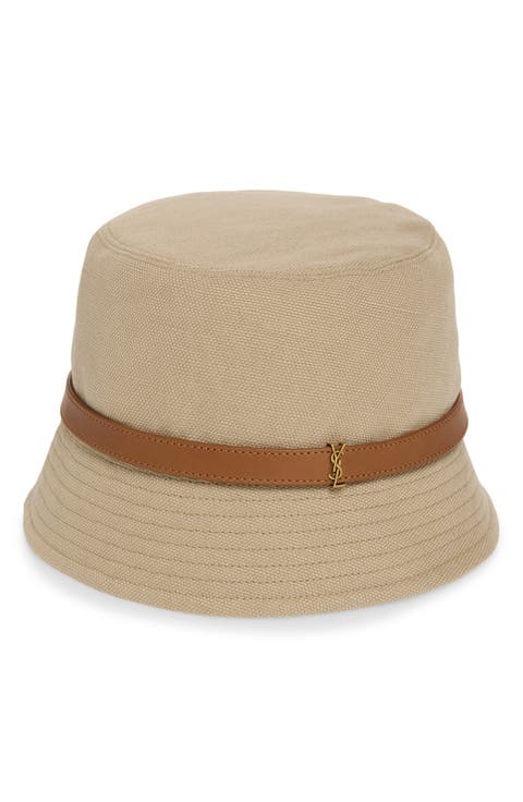 Linen & Cotton Canvas Bucket Hat