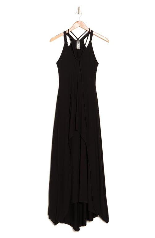 Go Couture Choker Neck Midi Sundress