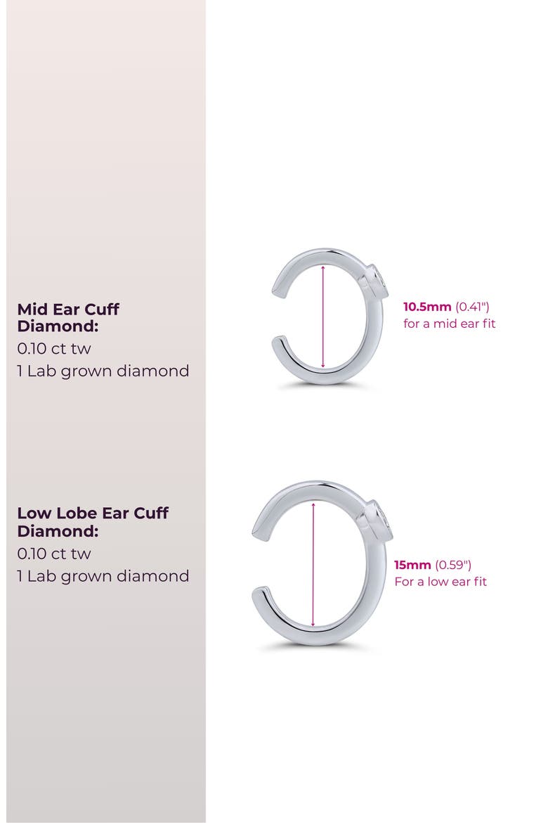 Cyclops Ear Cuff, Alternate, color, Silver