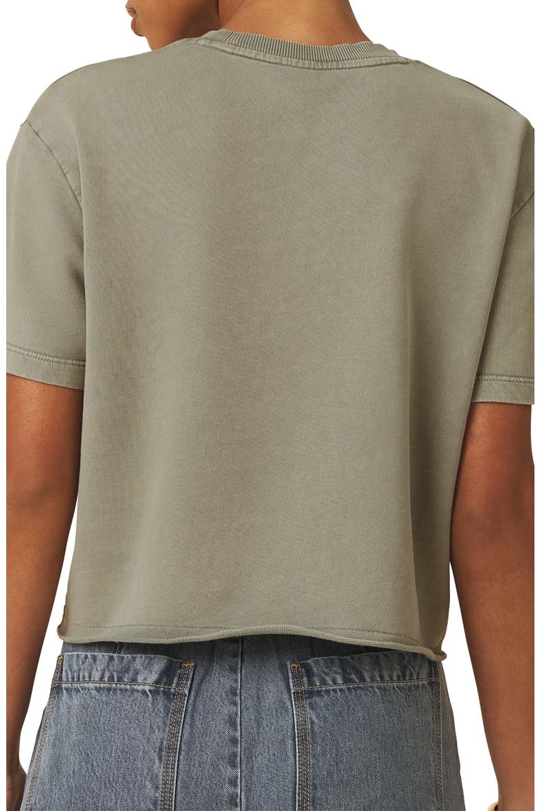 Palmer Terry Cotton Sweatshirt, Alternate, color, EUCALYPTUS GREEN