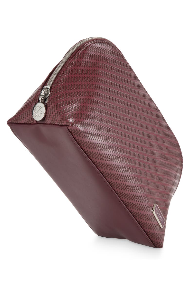 Lola Makeup Bag, Alternate, color, RUBY ROYALE