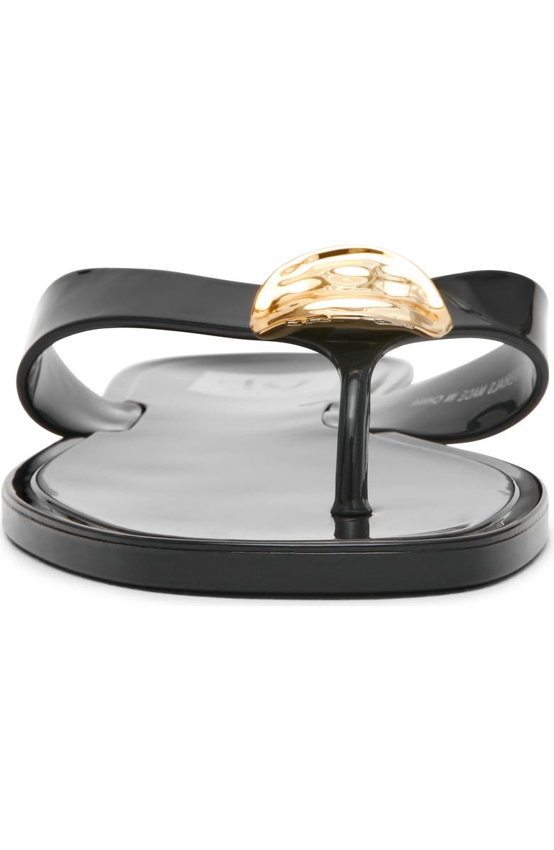 DV by Dolce Vita Jespar Flip Flop Sandal, Alternate, color, Black Shiny