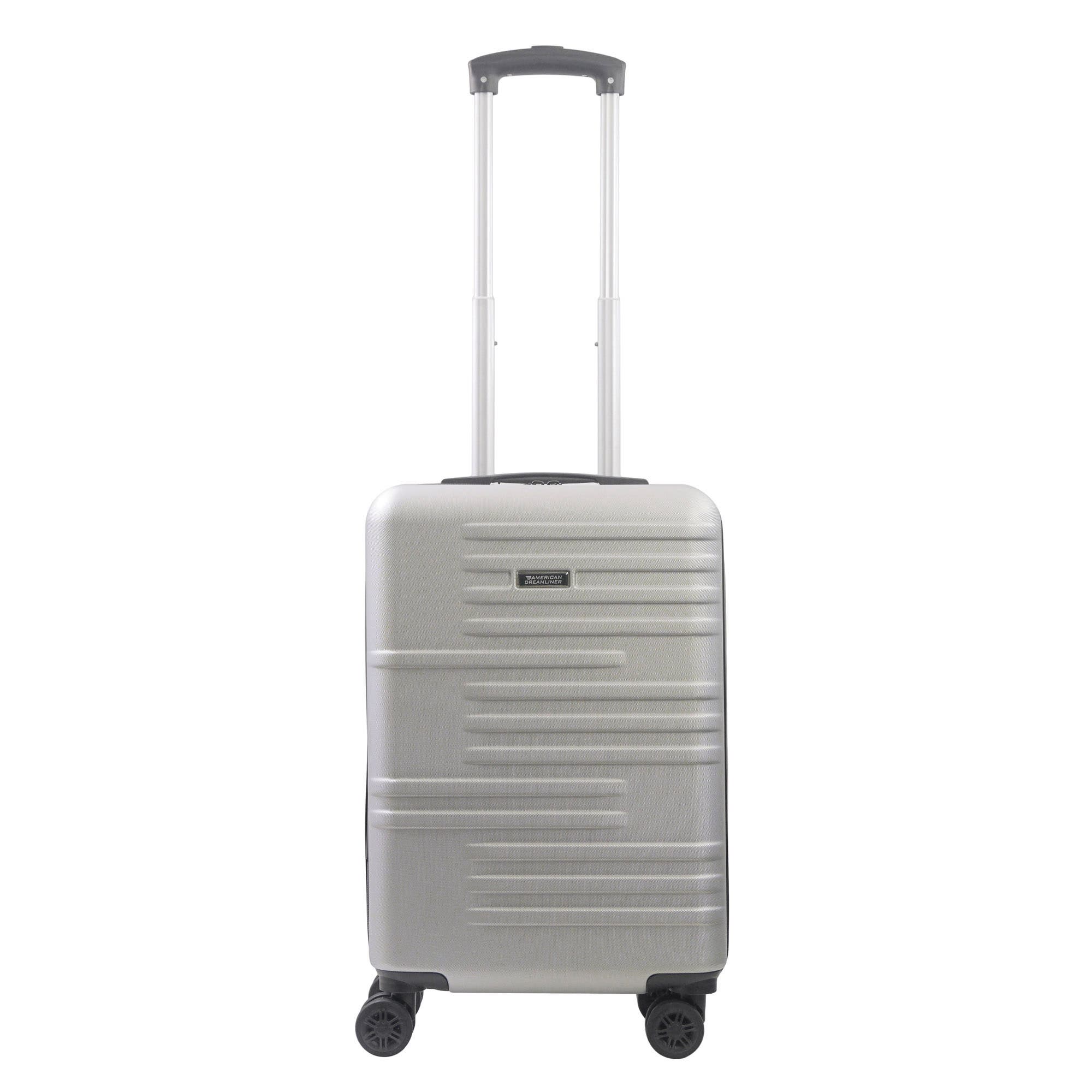 American Dreamliner 22.5" Hardside Carry-On Luggage, Alternate, color, Silver Grey