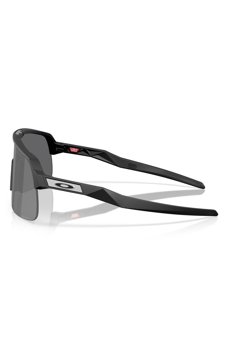 Oakley Prizm<sup>™</sup> Everyday 34mm Rectangular Sunglasses, Alternate, color, Matte Black Prizm Black