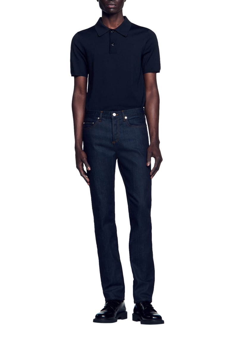 Raw jeans - narrow cut, Main, color, Raw-denim