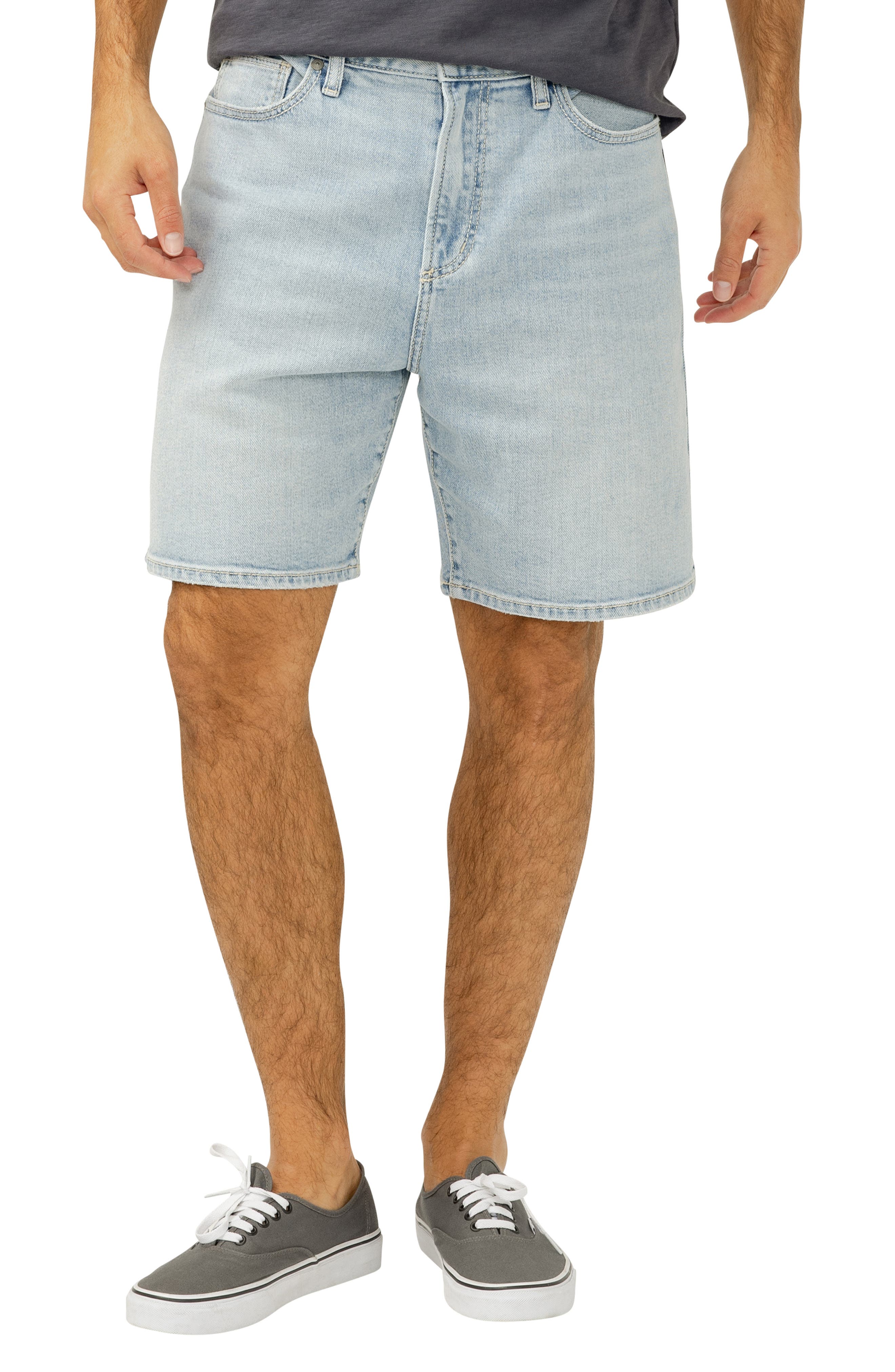 Relaxed Denim Shorts