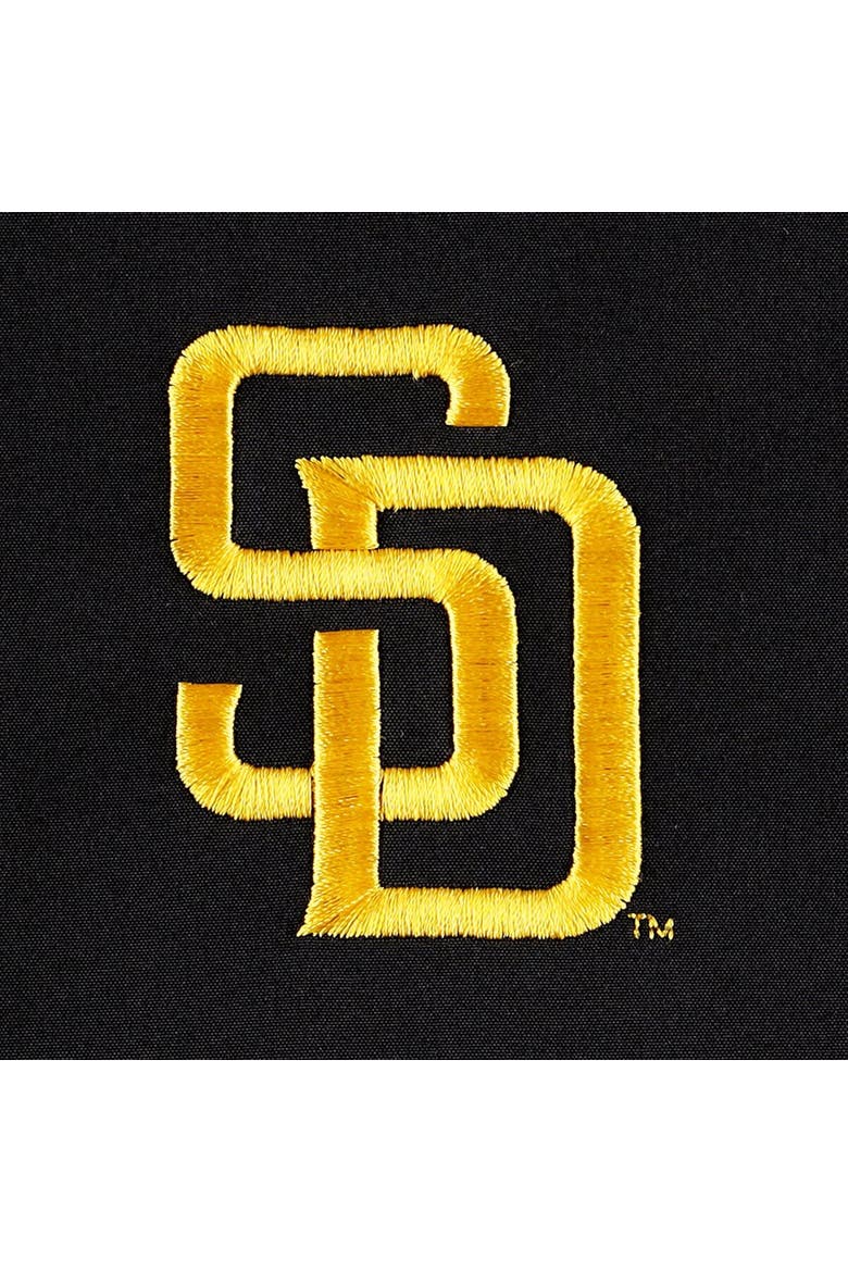 Men's Dunbrooke Black/Heather Gray San Diego Padres Alpha Full-Zip Jacket, Alternate, color, Black