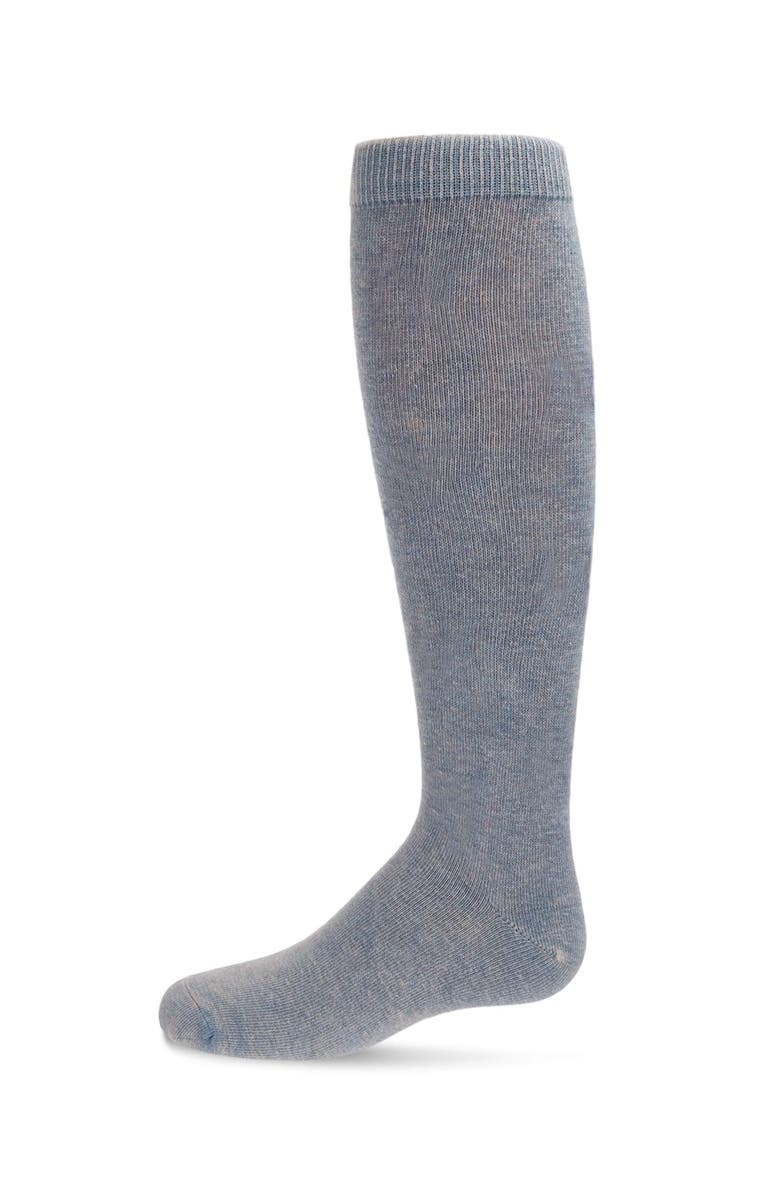MeMoi Acid Wash Knee High Socks, Main, color, Blue