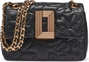 KARL LAGERFELD PARIS Lafayette Quilted Floral Crossbody