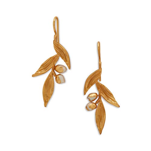 Dhwani Bhansal HAYA EARRINGS in Gold Plated  product