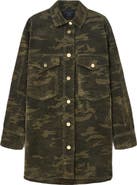 AllSaints Faye Flocked Shirtdress