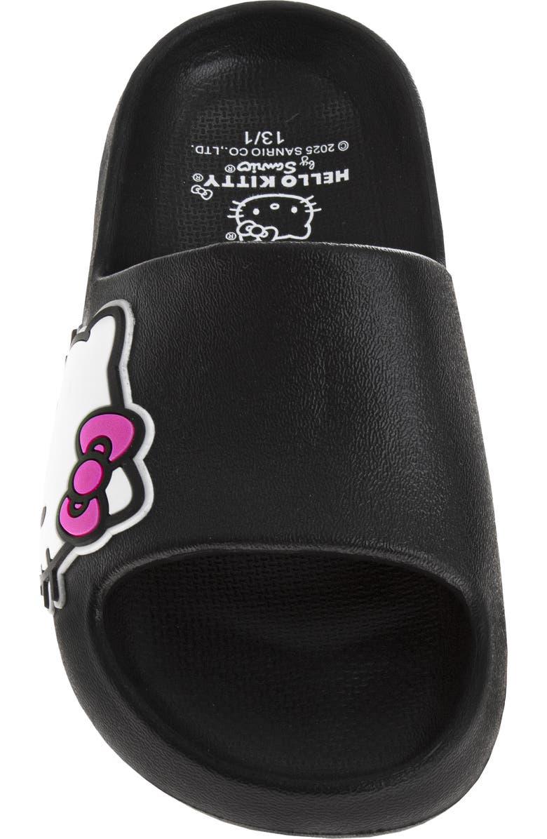 JOSMO Kids' Hello Kitty<sup>®</sup> Slide Sandal, Alternate, color, Black