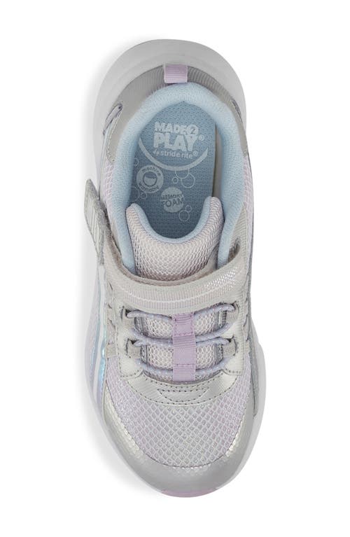 Stride Rite Kids' Made2play® Journey 3.0 Sneaker In Silver Sparkle