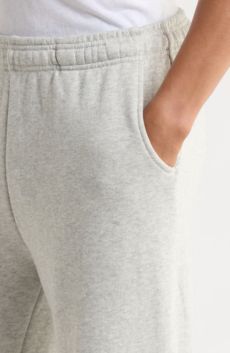 Quiet Golf Stencil Logo Cotton Sweatpants, Alternate, color, Ash