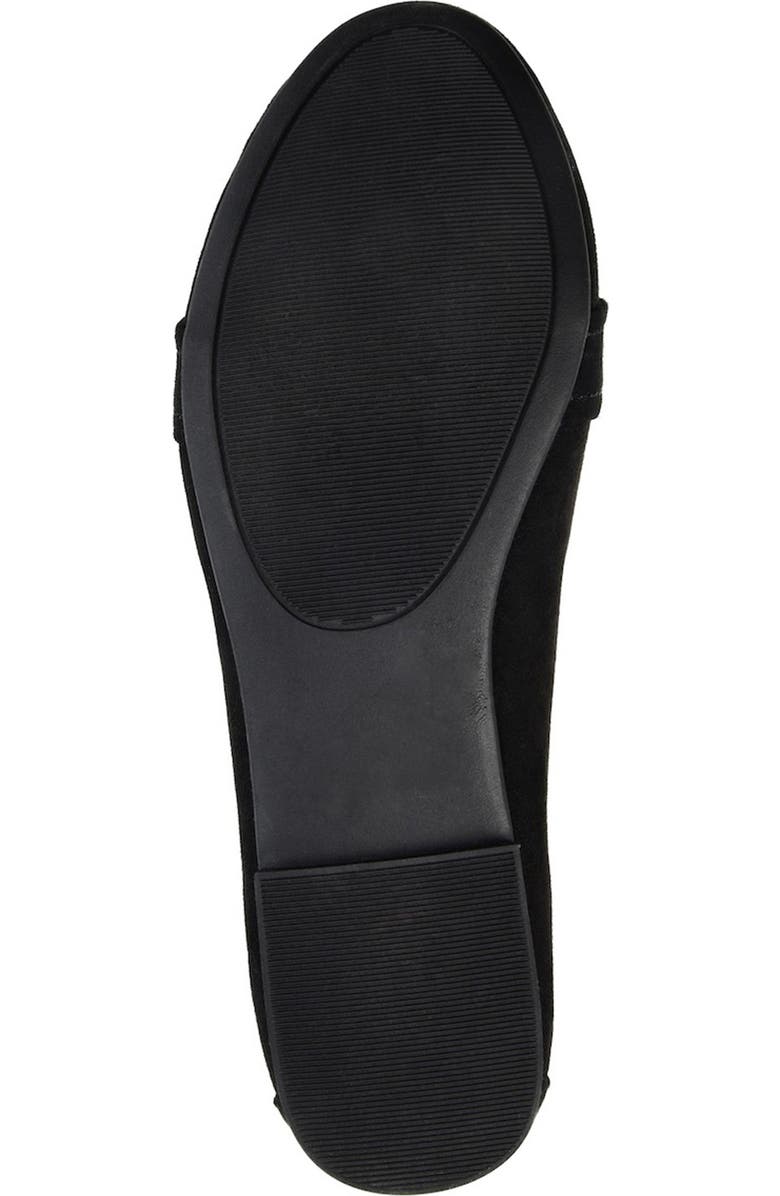 Journee Collection Marci Knotted Strap Loafer - Wide Width Available, Alternate, color, Black