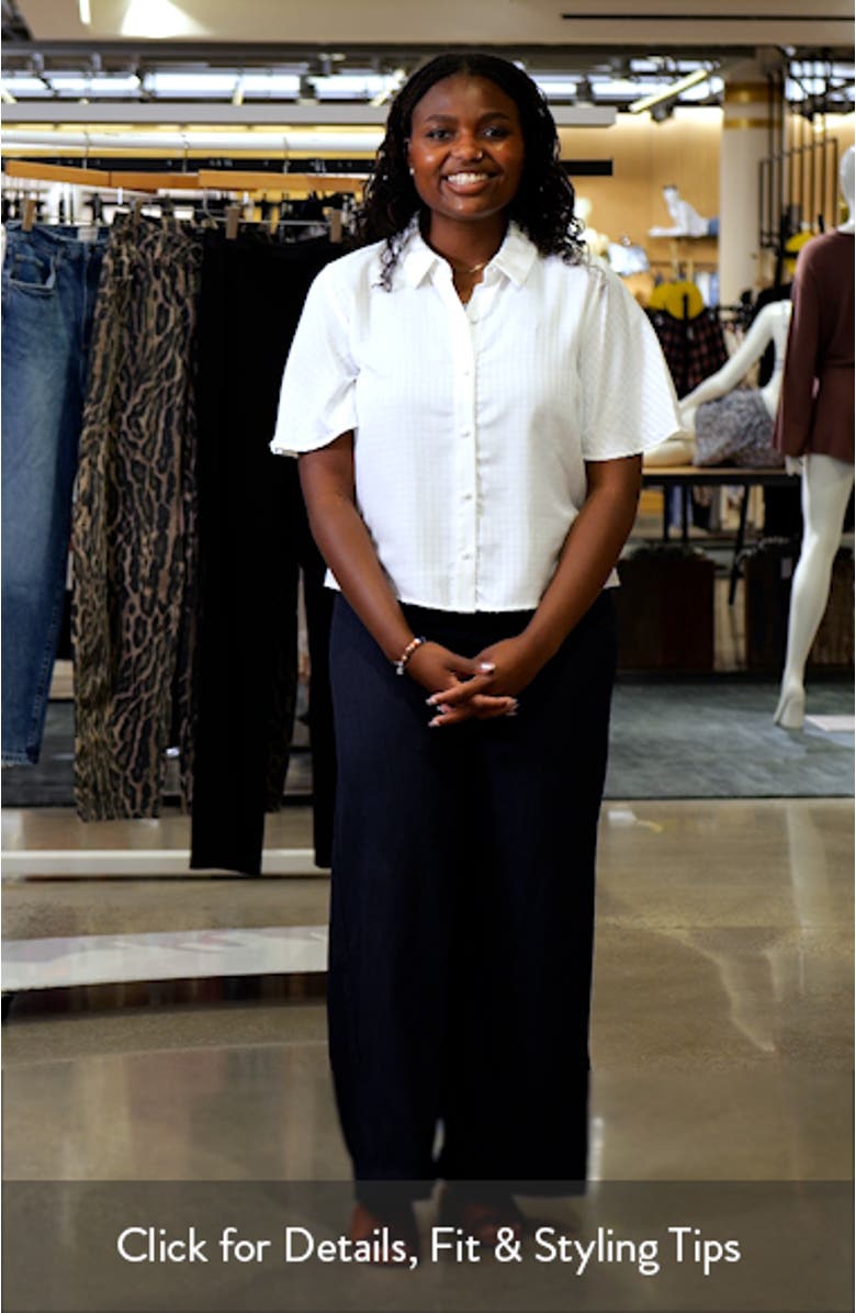 Tonal Stripe Button-Up Shirt, sales video thumbnail