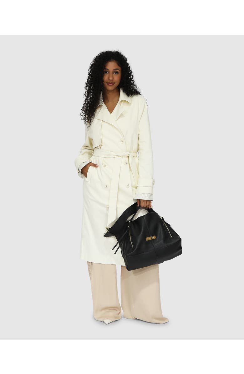 Belle & Bloom Empirical Trench Coat, Alternate, color, White