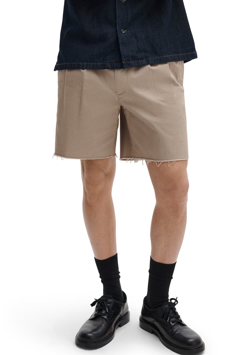 Cutoff Chino Shorts, Main, color, WARMTAUPE