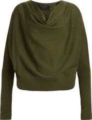 AllSaints Ridley Merino Wool Cowl Neck Sweater