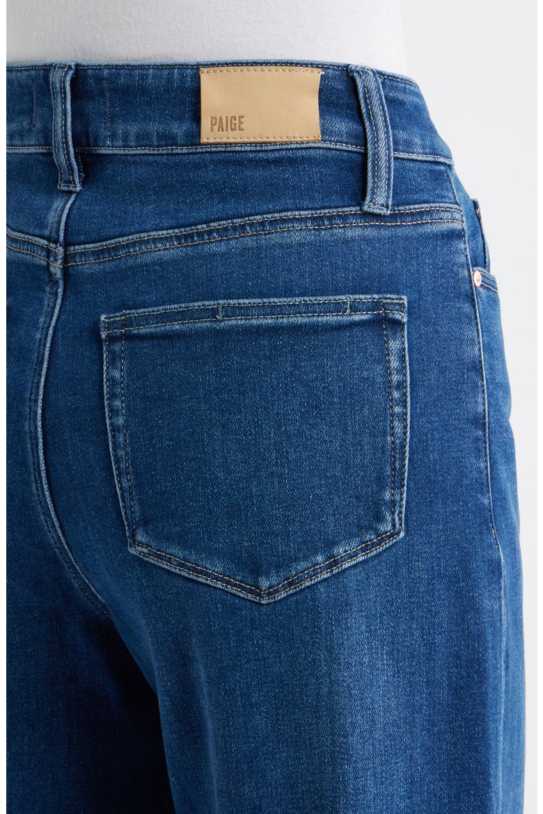 Anessa High Waist Raw Hem Wide Leg Jeans, Alternate, color, VENETIAN BREEZE