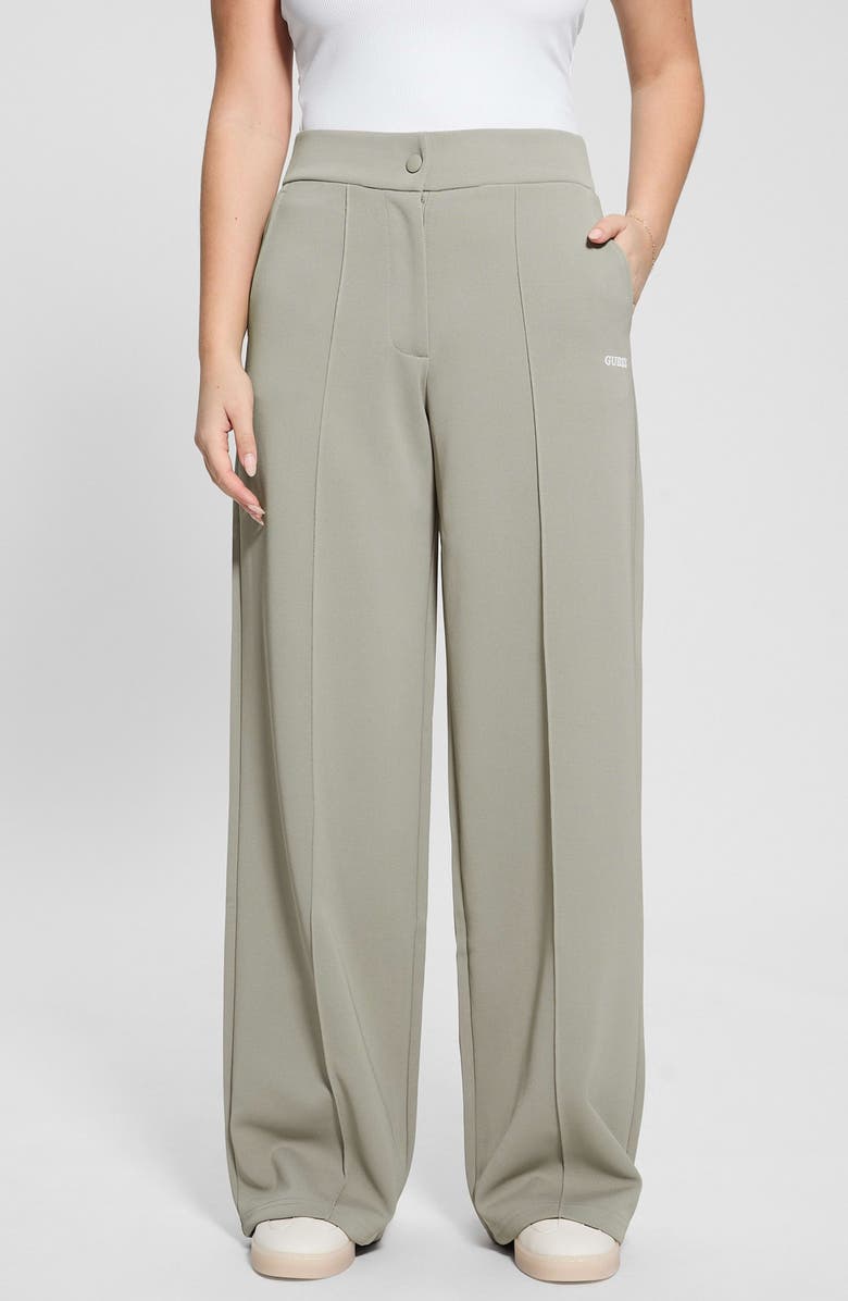 GUESS Amaryllis Wide Leg Pants, Alternate, color, 