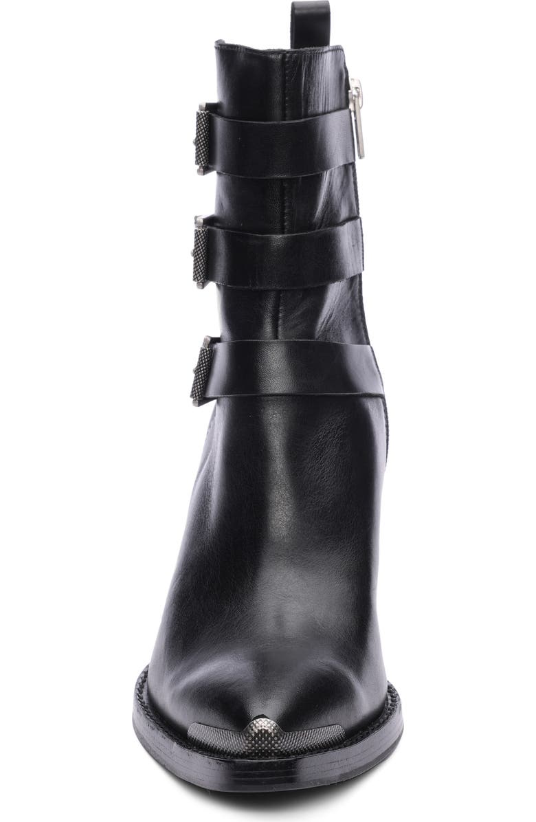 Ash Edwin Triple Buckle Zip Bootie, Alternate, color,