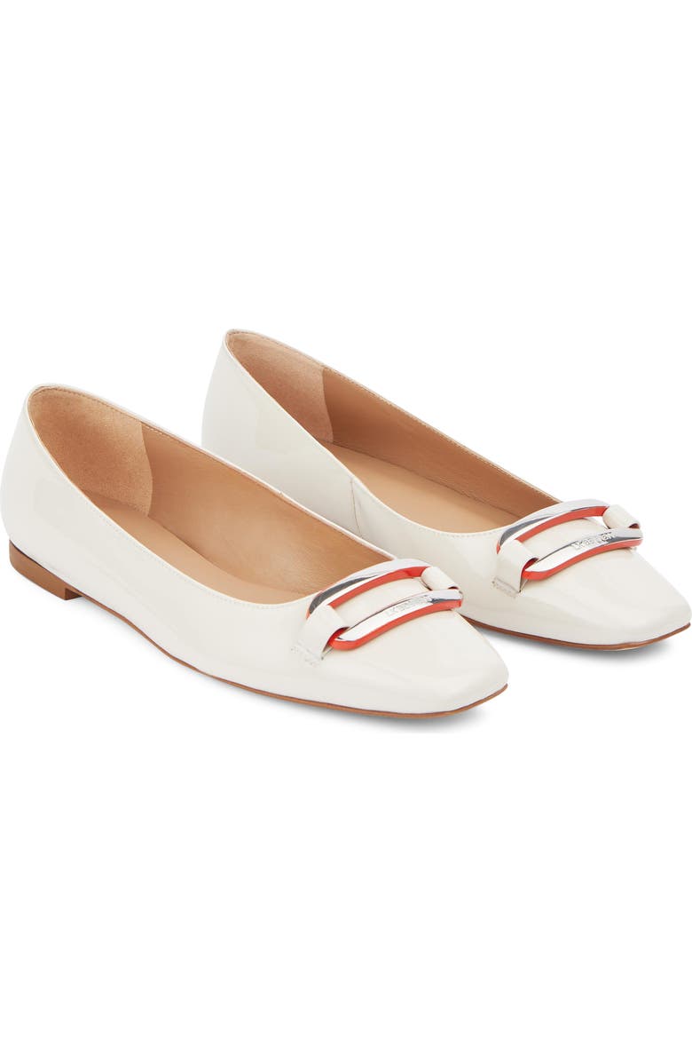 LK Bennett Cayden Square Toe Flat, Main, color,