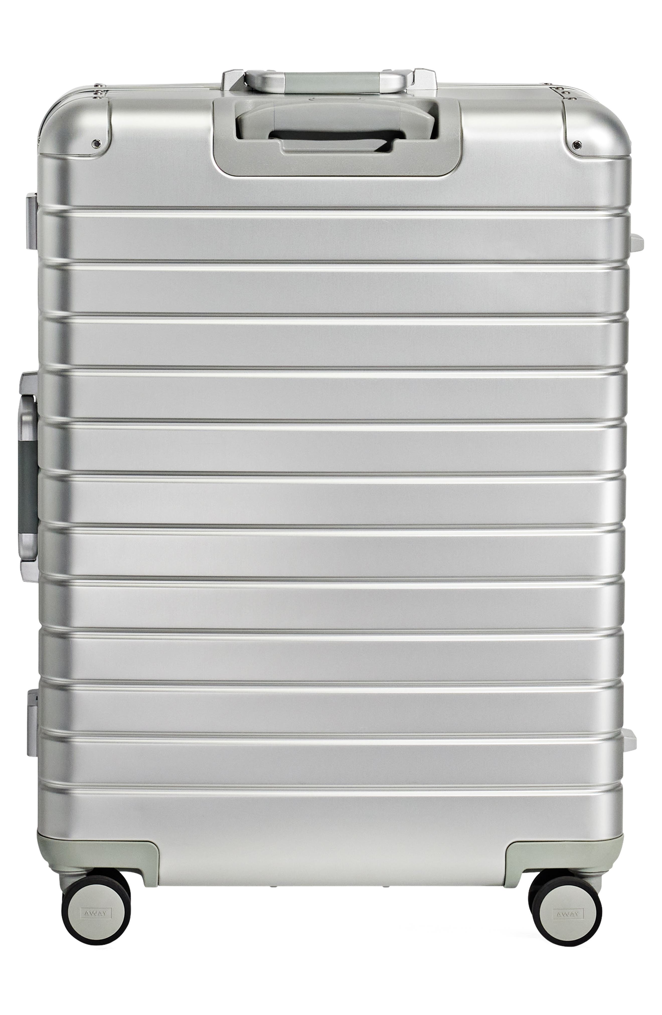 Away The Large Suitcase: Aluminum Edition, Alternate, color, Silver