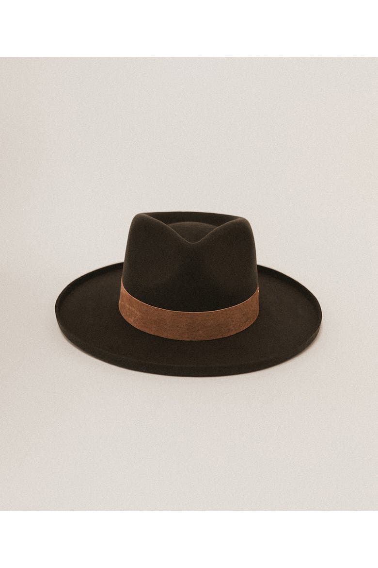 Echo Park Fedora Hat, Alternate, color, Dark Earth