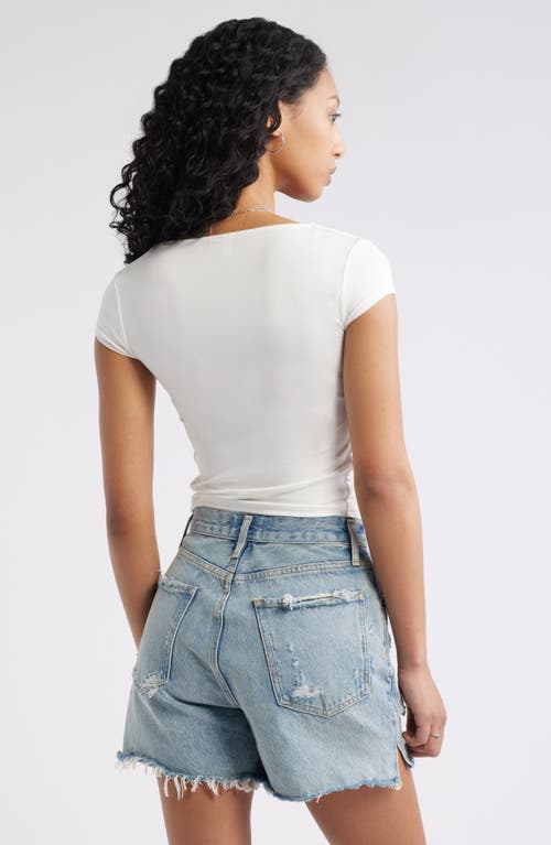 BP. BP. SQUARE NECK BABY TEE 