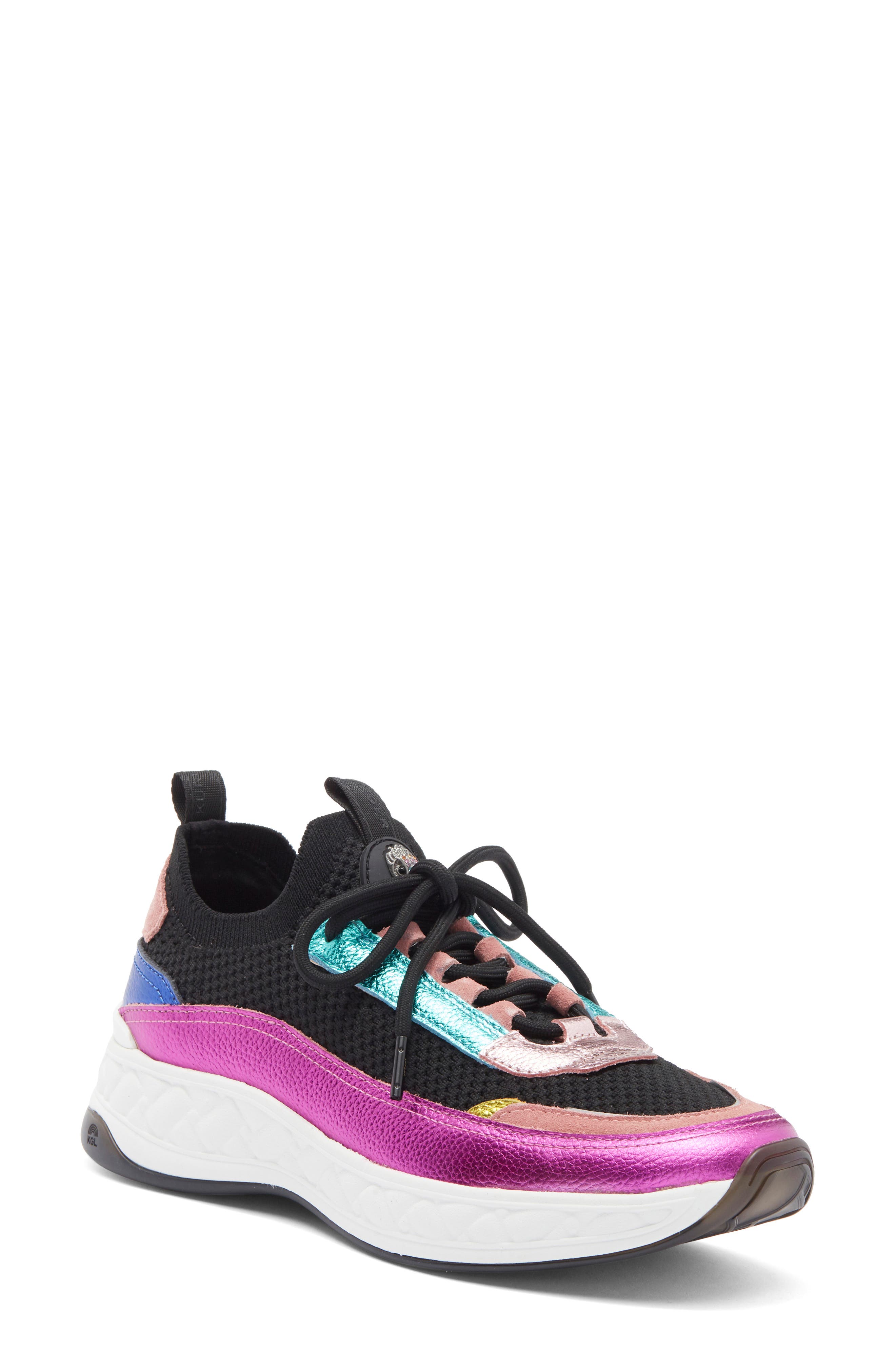 Kurt Geiger London Kensington Metallic Sneaker, Main, color, 