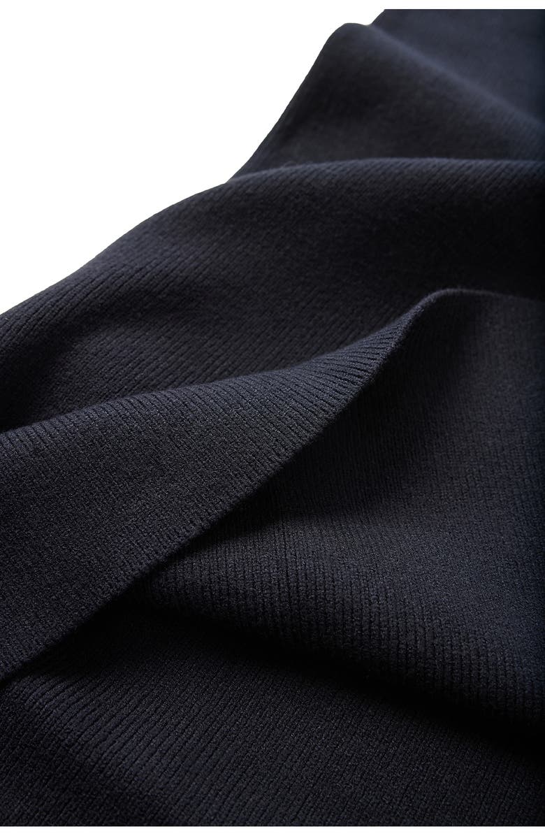 Ingrid & Isabel<sup>®</sup> Bell Sleeve Crop Sweater & High-Waist Maternity Skirt Set, Alternate, color, Black