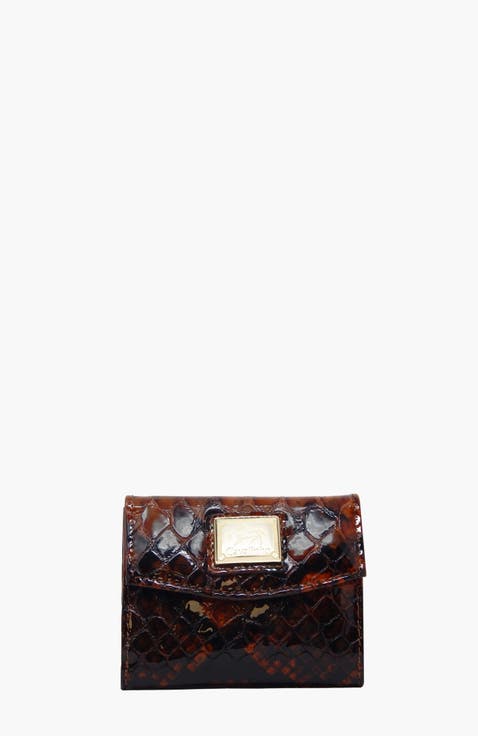 Gallop 530 Mini Patent Leather Wallet
