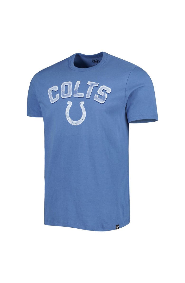 '47 Men's '47 Royal Indianapolis Colts All Arch Franklin T-Shirt, Alternate, color, 