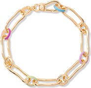 Brook and York Del Mar Enamel Chain Bracelet