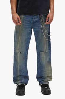 PURPLE BRAND Gaia Blowout Distressed Jeans