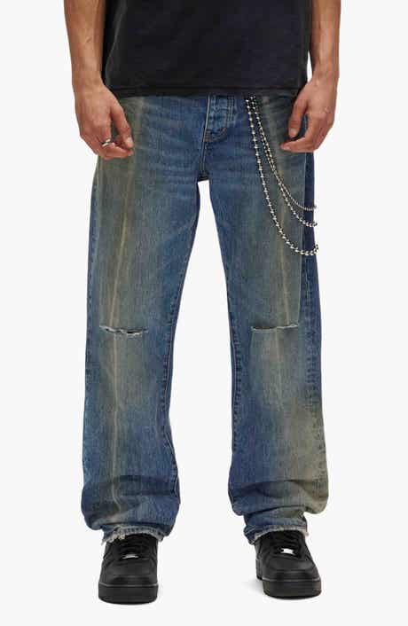 PURPLE BRAND Gaia Blowout Distressed Jeans