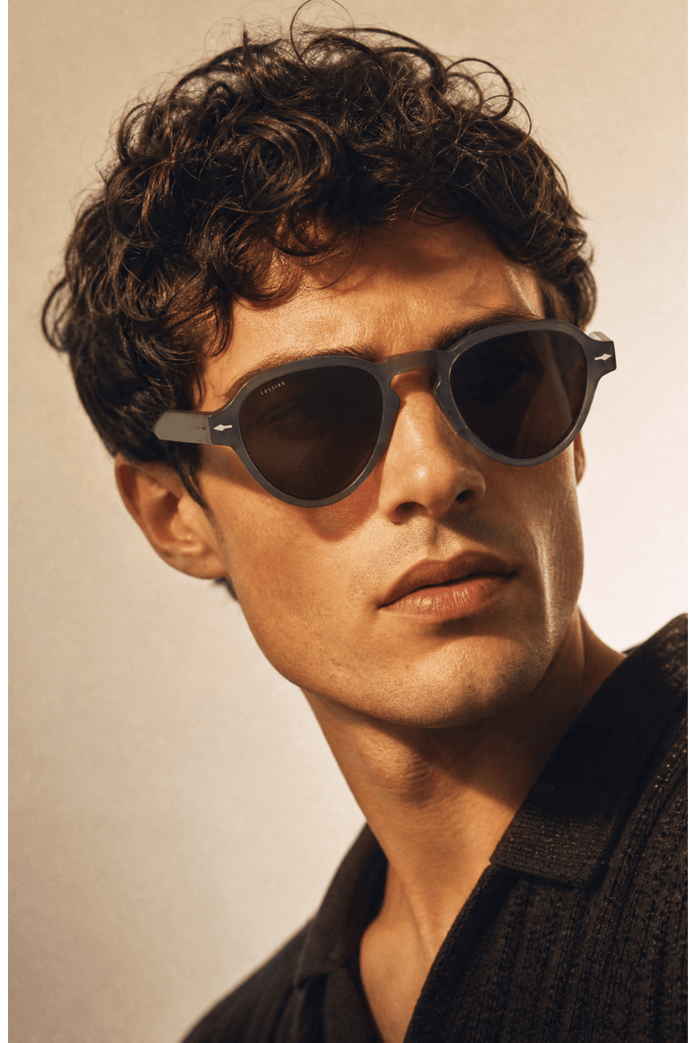 Soul 51mm Oval Acetate Sunglasses, Alternate, color, Grey