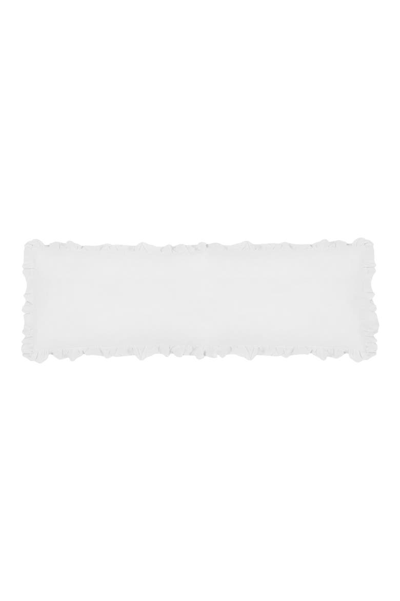 Charlie Body Pillow, Main, color, WHITE