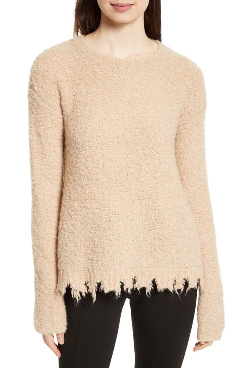 Destroyed Hem Sweater