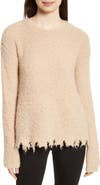 ATM Anthony Thomas Melillo Destroyed Hem Sweater