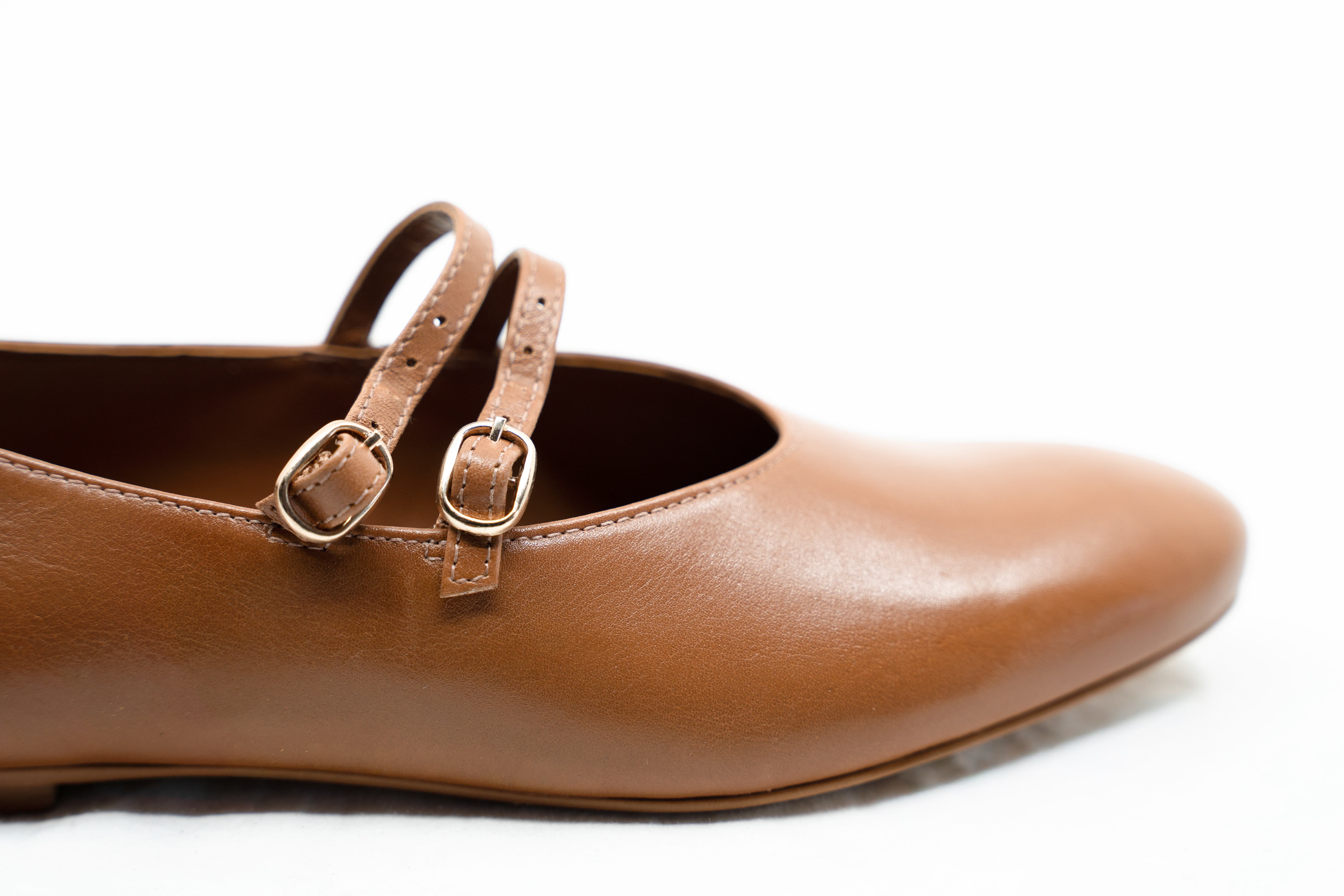The Capital Flat Mary Jane Flat, Alternate, color, Nude III