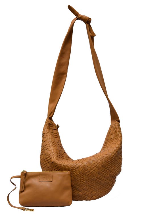 Rafé New York Rafe New York Rymn Woven Hobo In Brown