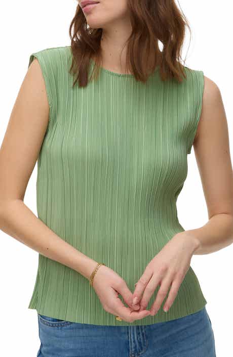 VERO MODA Alene Plissé Pleat Shell