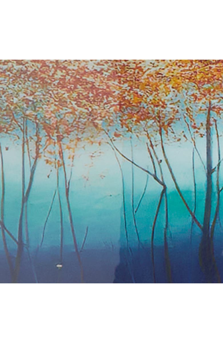 VIVIAN LUNE HOME Blue Trees Framed Wall Art, Alternate, color, Blue