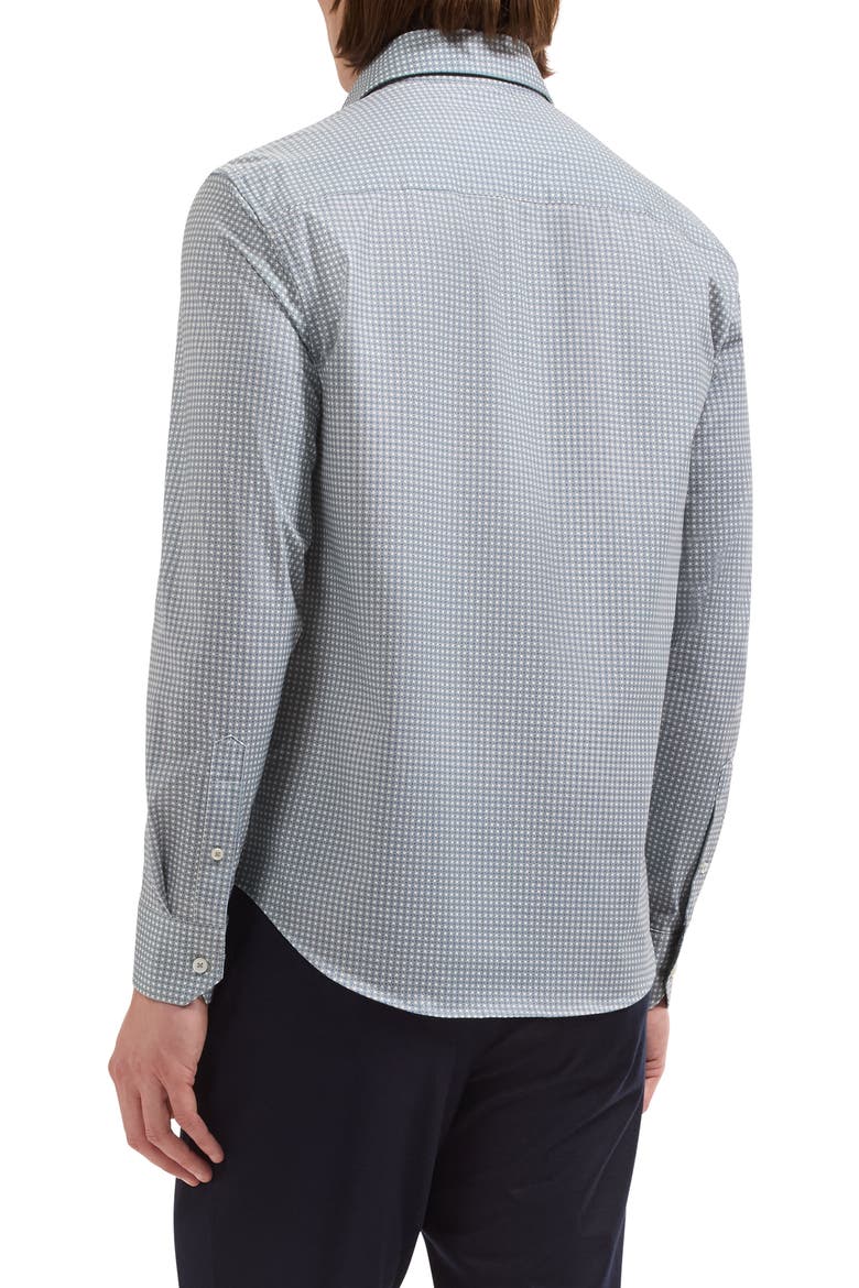 James OoohCotton Long Sleeve Button Up Shirt, Alternate, color, AVOCADO