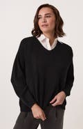 Celtic & Co. Ribbed V-Neck Jumper