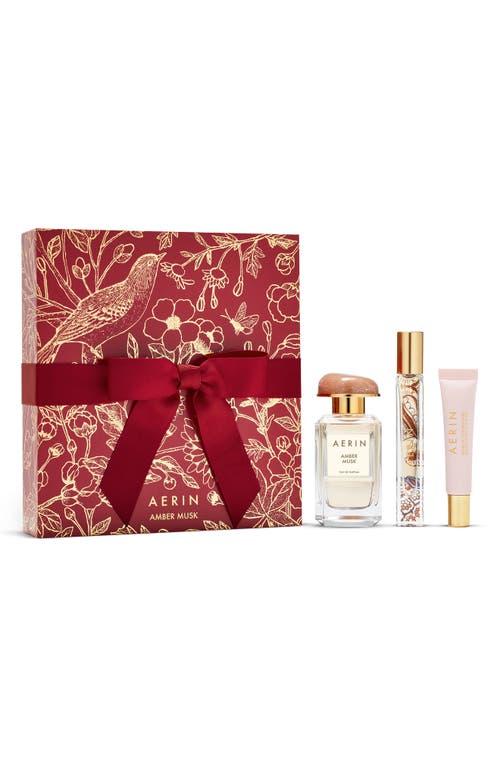Estée Lauder Amber Musk Eau De Parfum Set $225 Value In Transparent